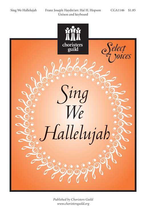 Sing We Hallelujah (Accompaniment Track)