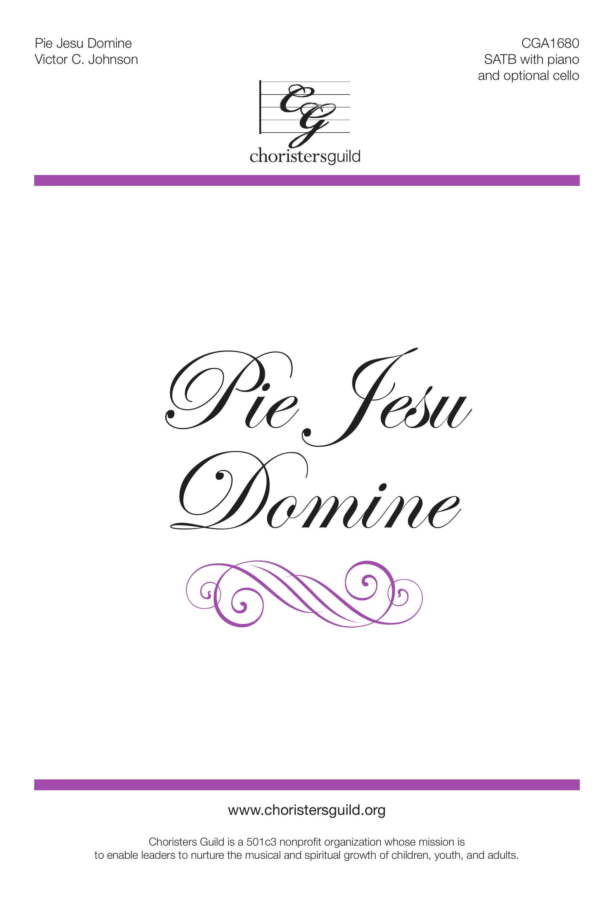 Pie Jesu Domine - SATB