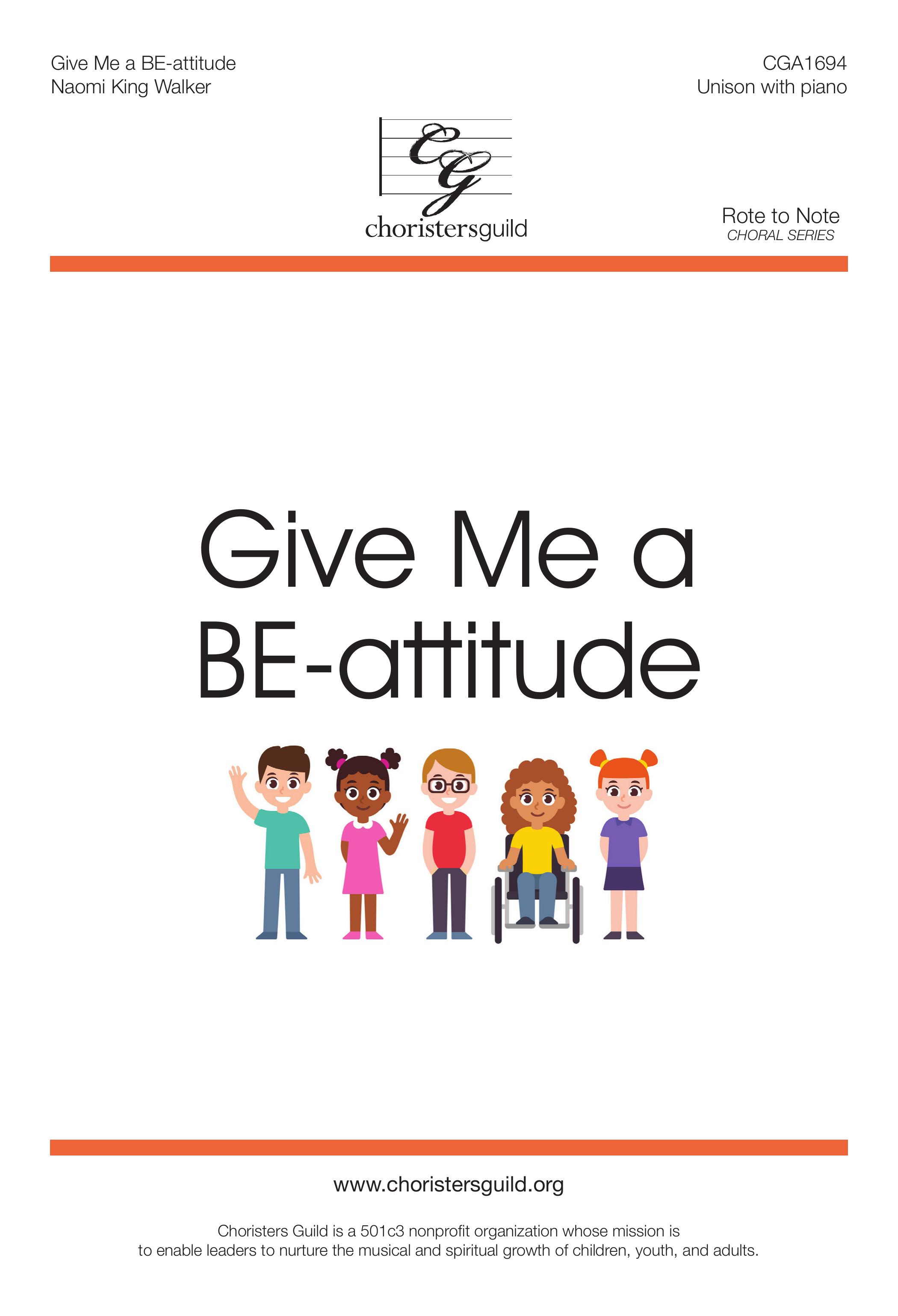 Give Me a BE-attitude