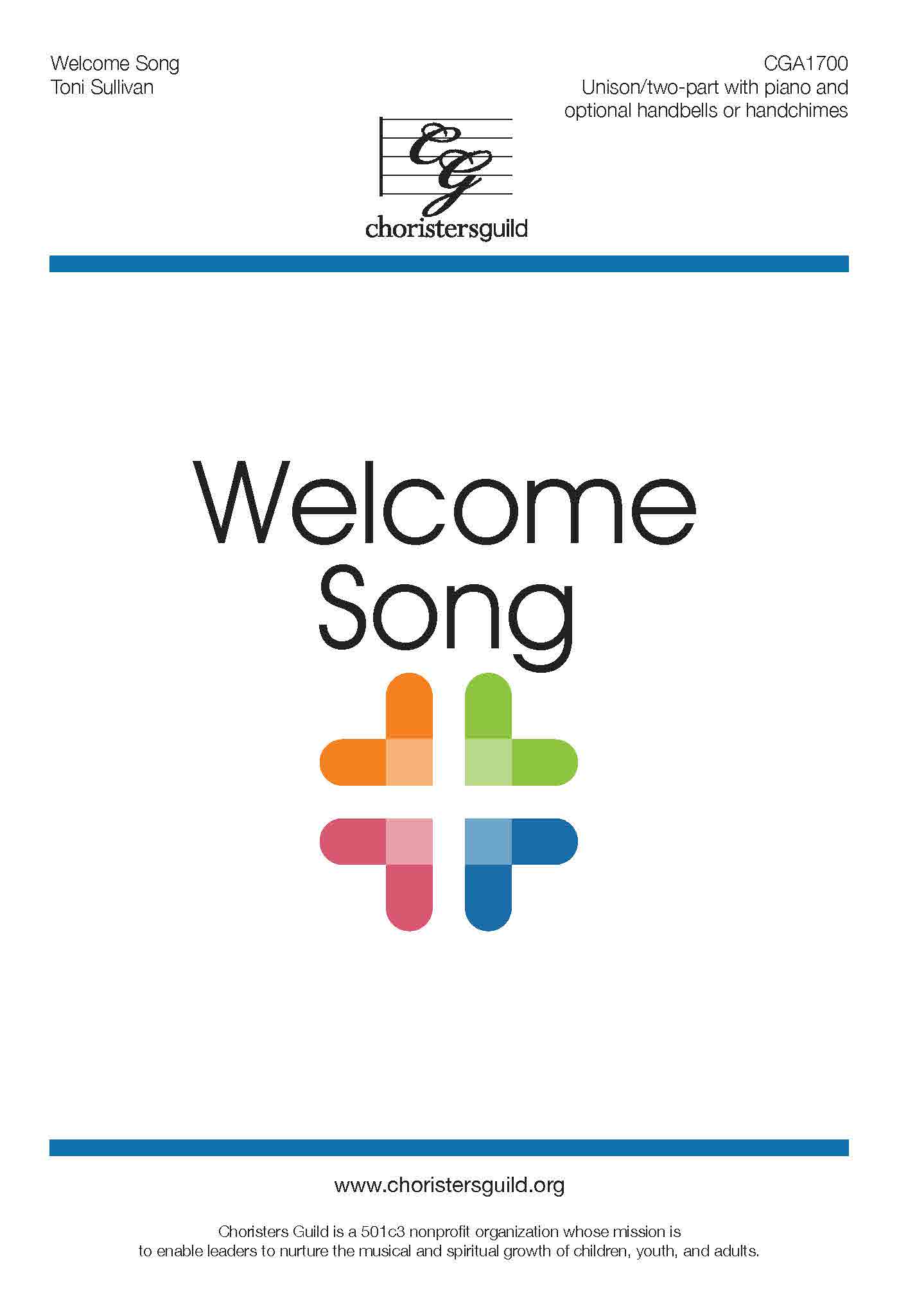 Welcome Song - Unison/two-part