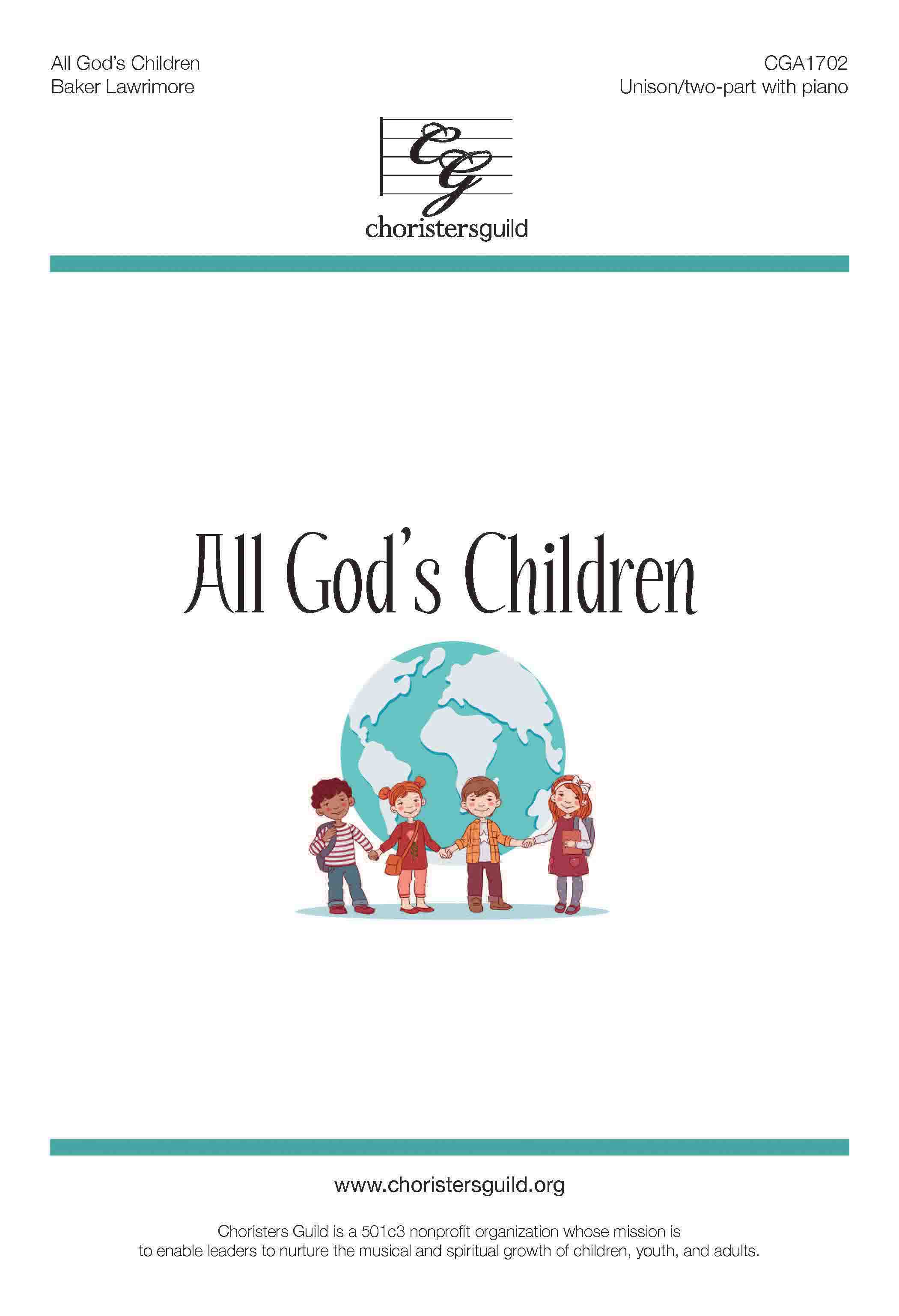All Gods Children - Unison/two-part