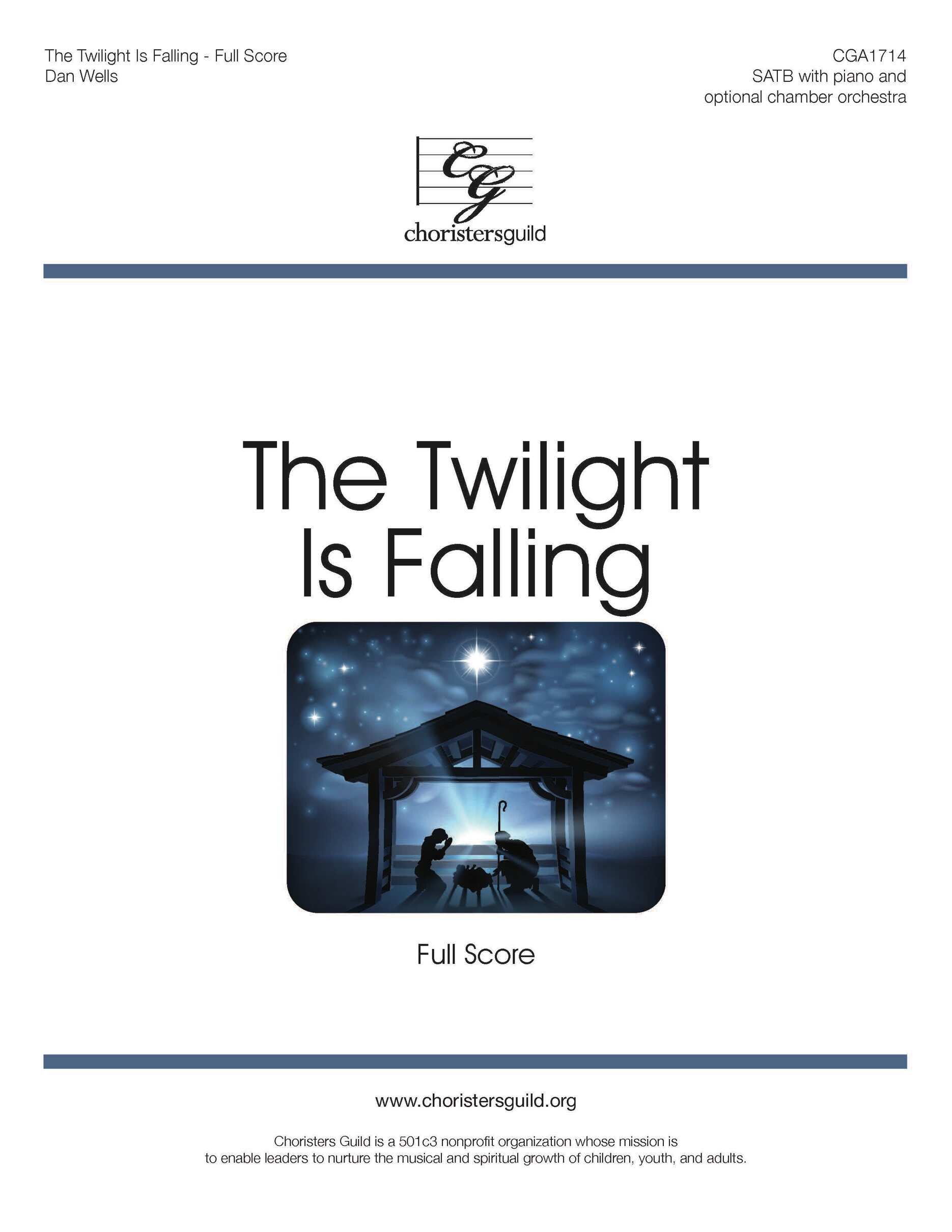 The Twilight Is Falling - Full Score and Reproducible Instrumental Parts