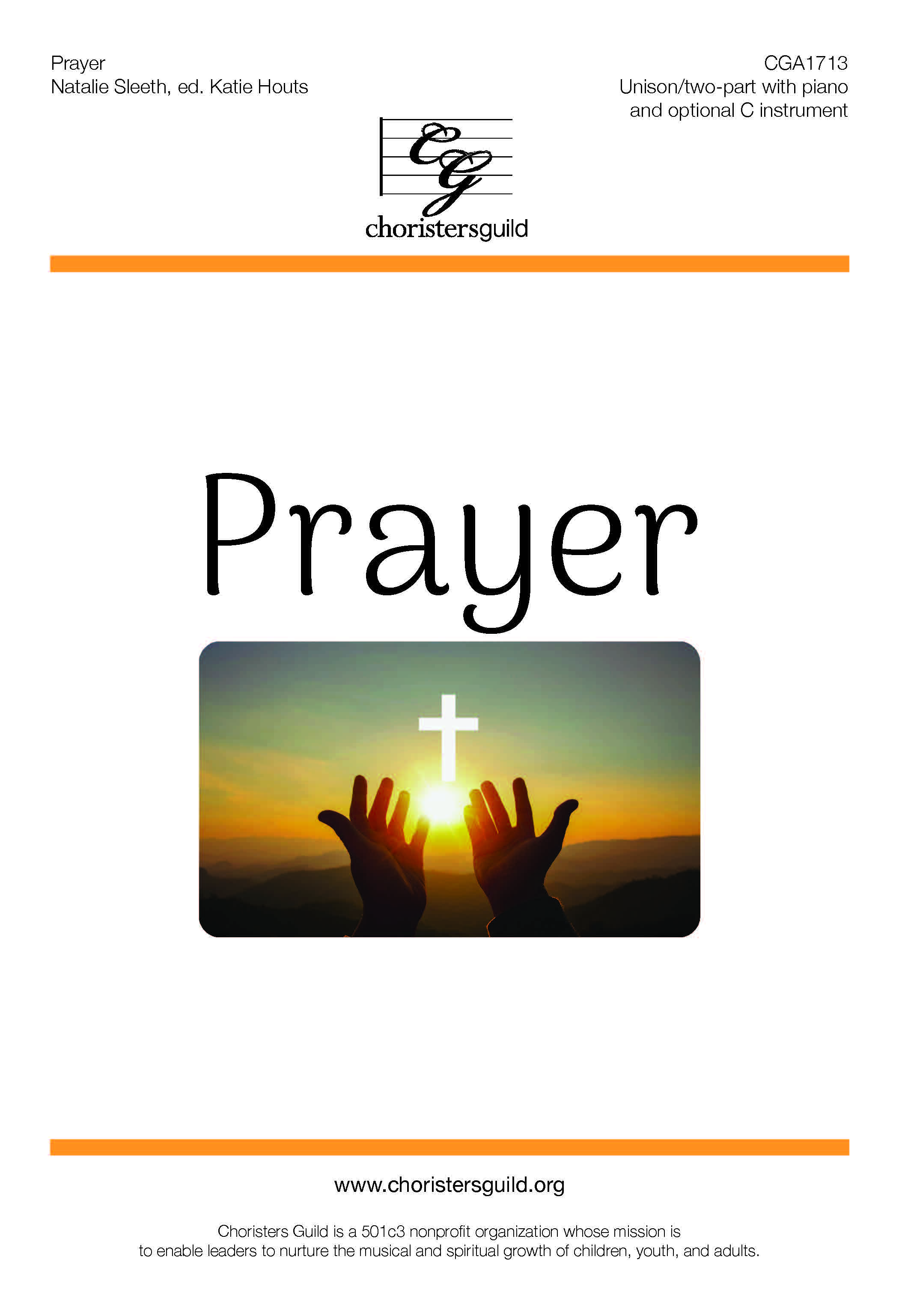 Prayer - Unison/two-part