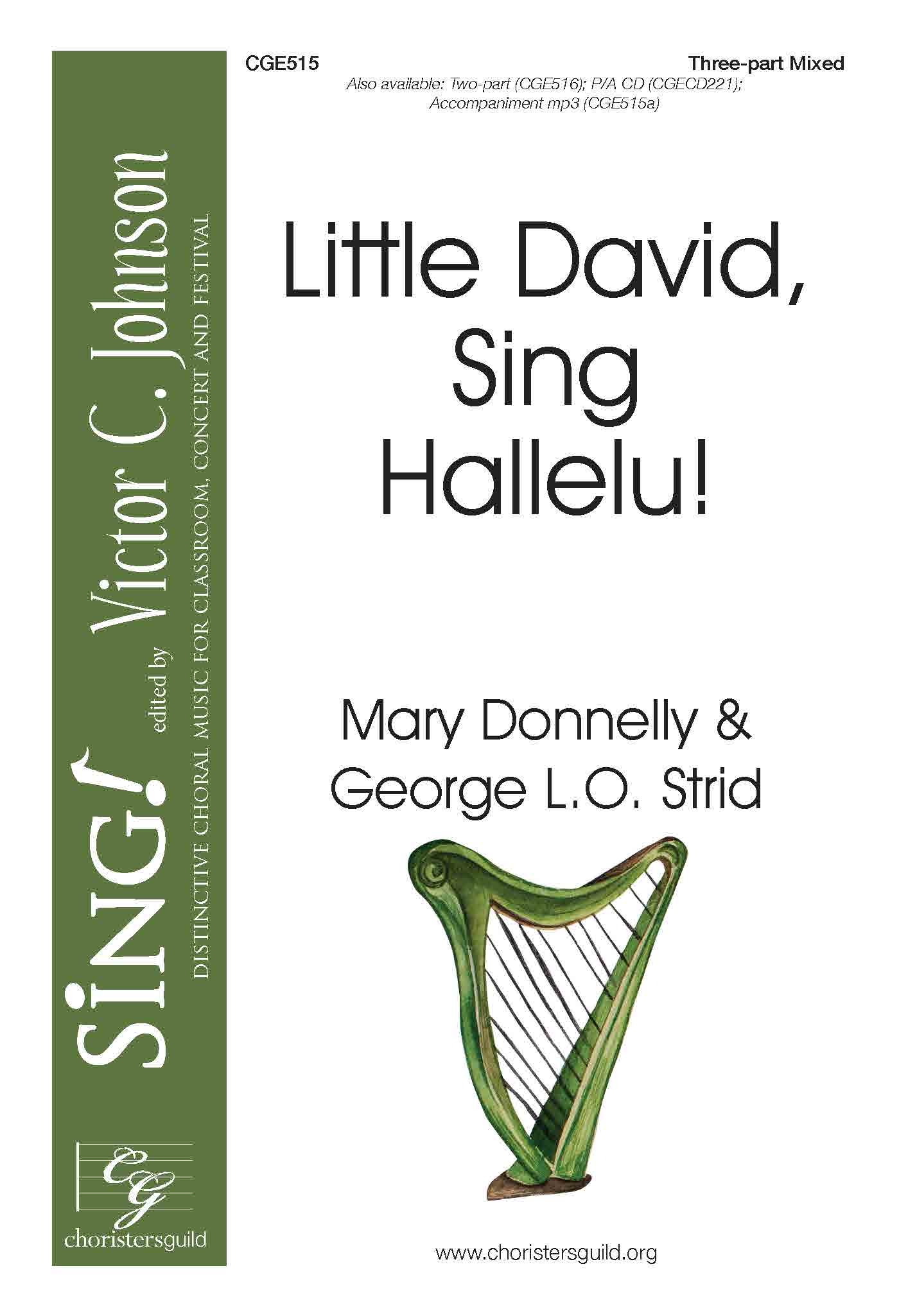 Little David, Sing Hallelu! - Three-part Mixed