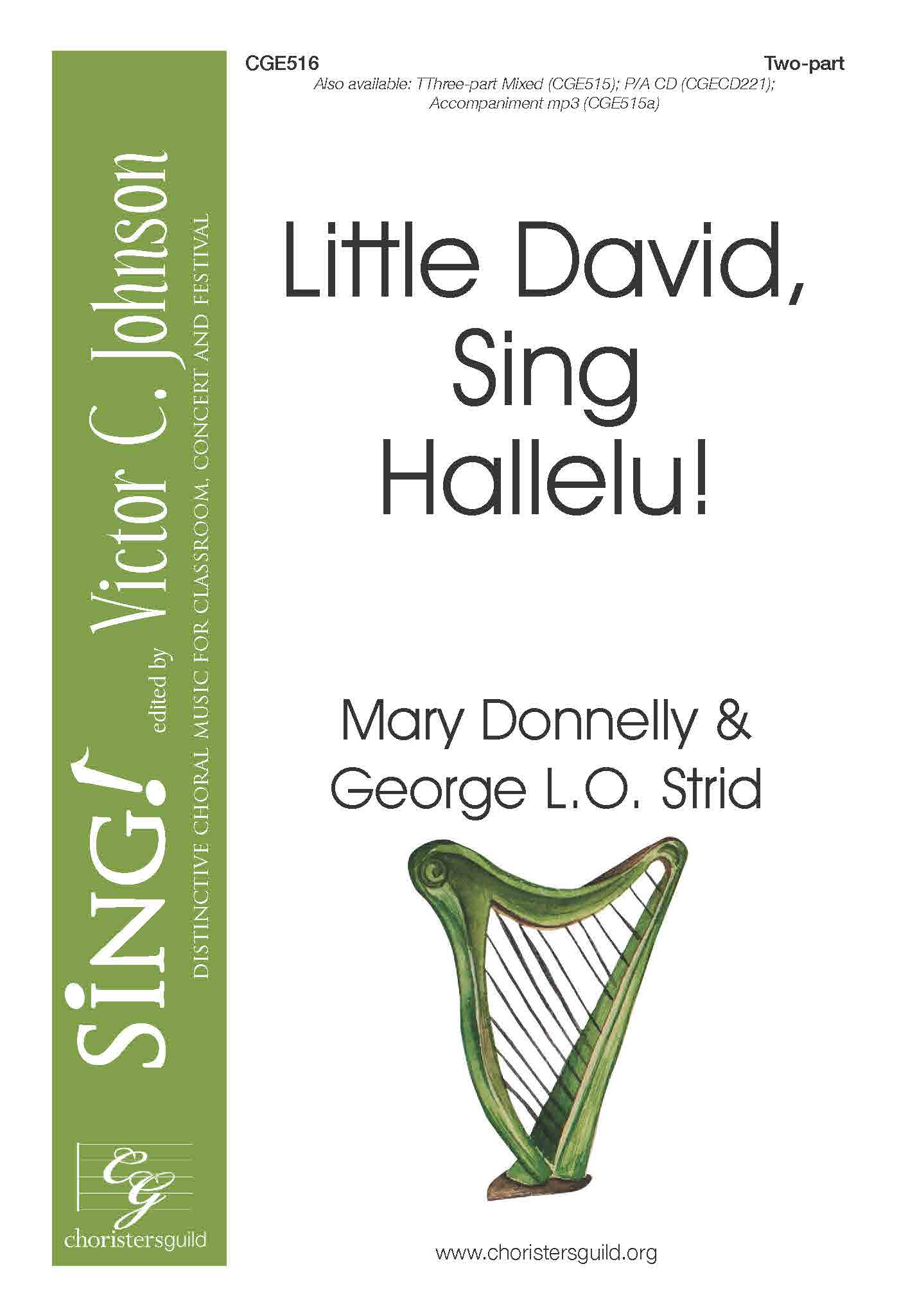 Little David, Sing Hallelu! - Two-part