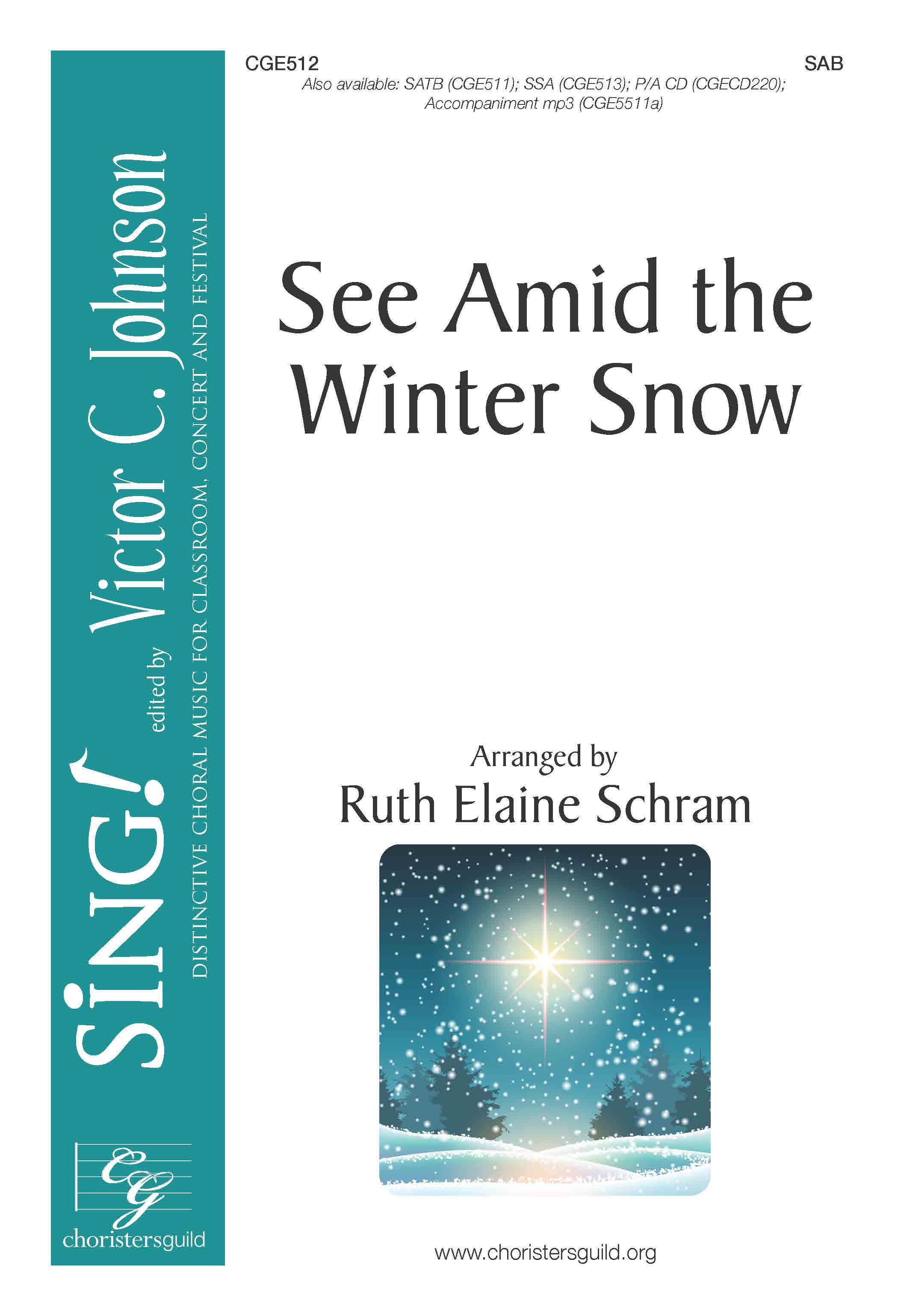 See Amid the Winter Snow - SAB