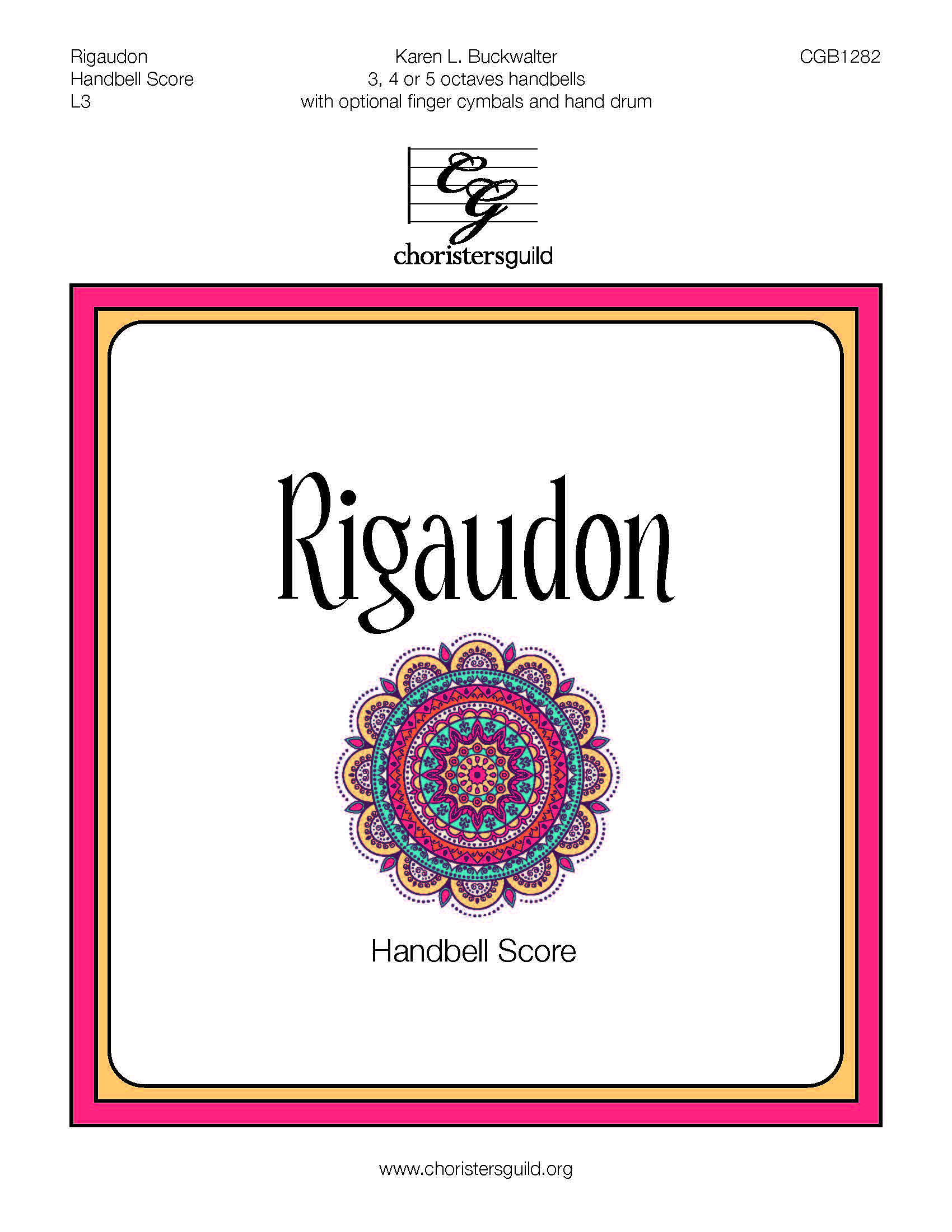 Rigaudon (Handbell Score)