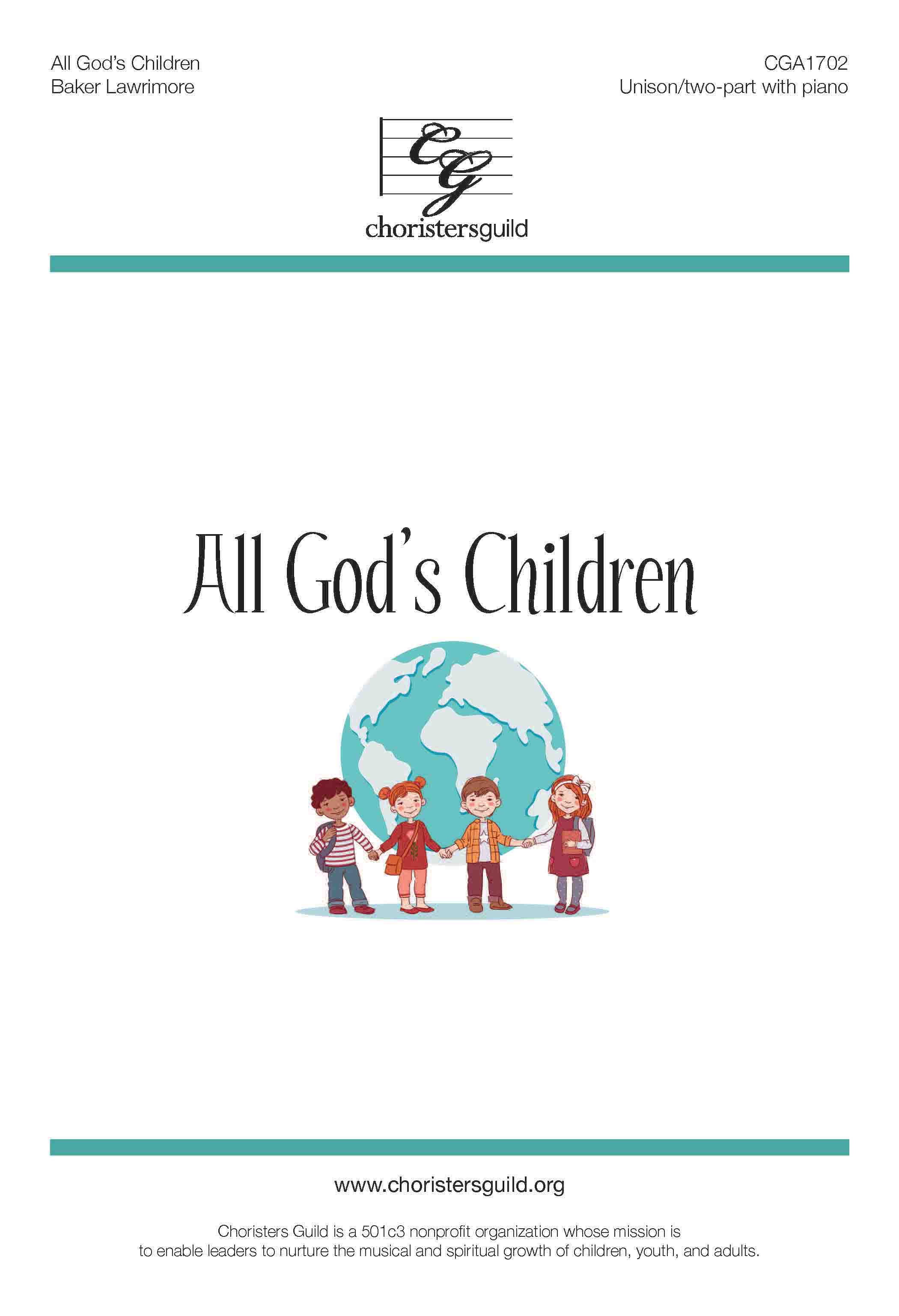 All God's Children - Unison/two-part