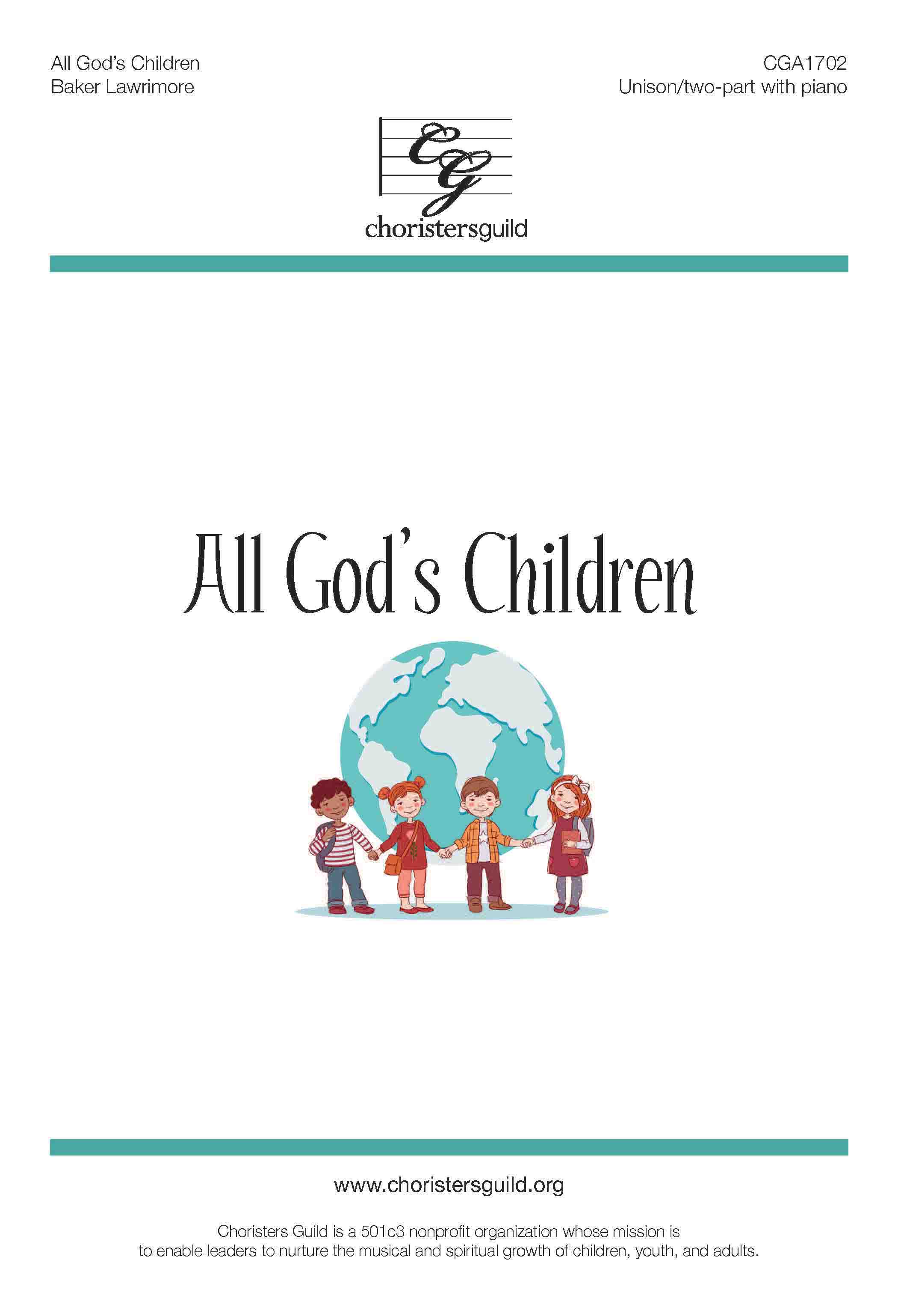 All Gods Children - Unison/two-part