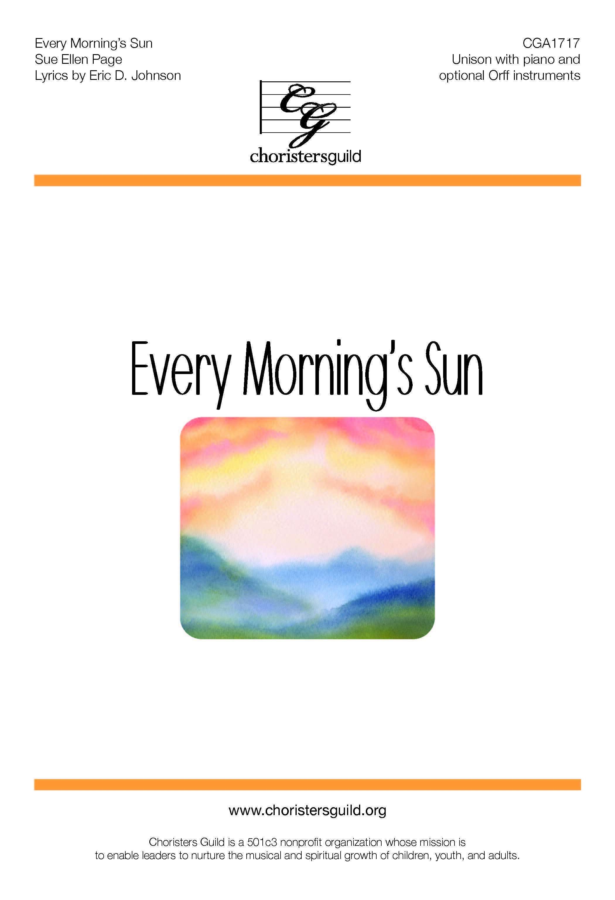Every Morning's Sun - Unison
