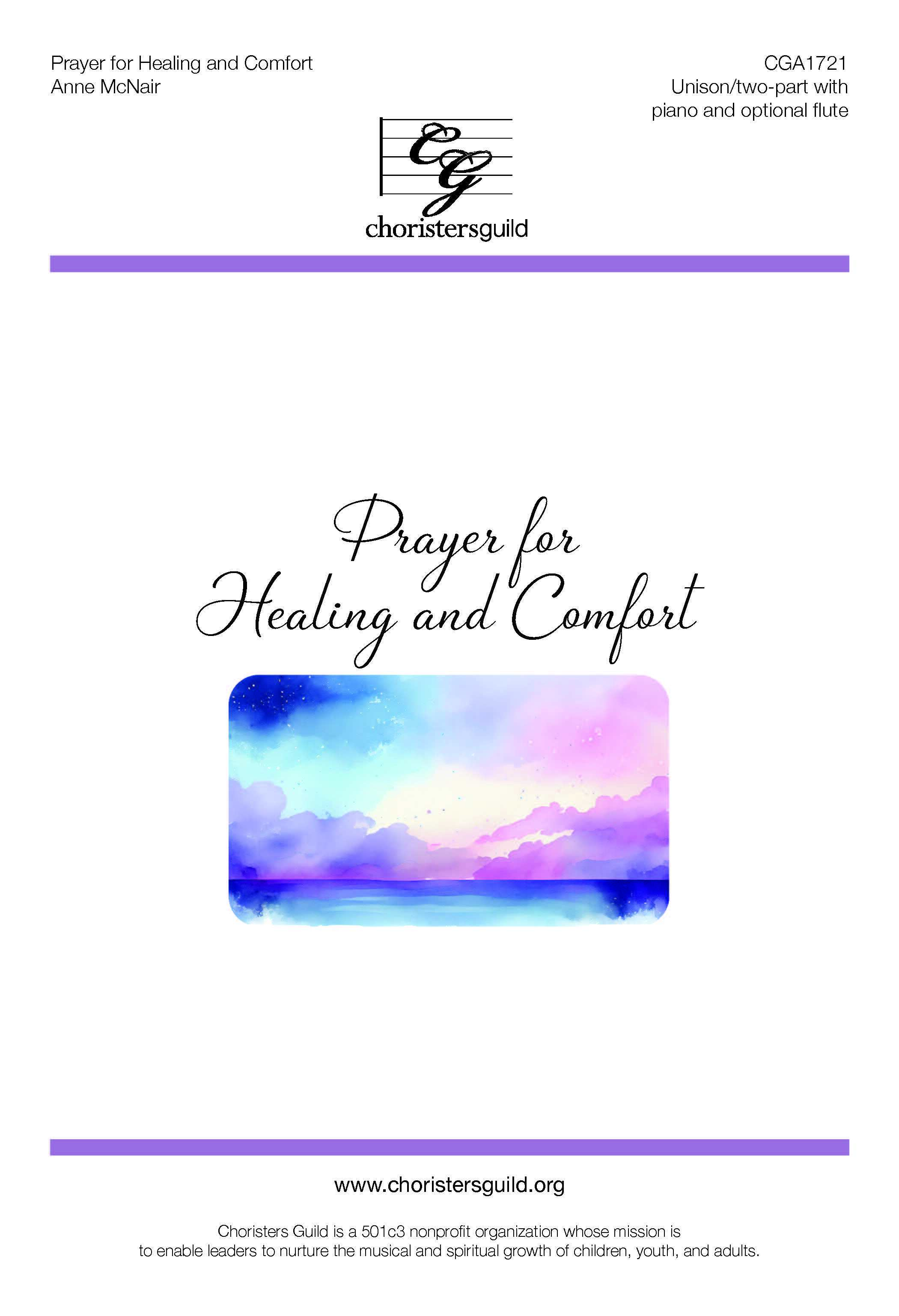 Prayer for Healing and Comfort - Unison/Two-part
