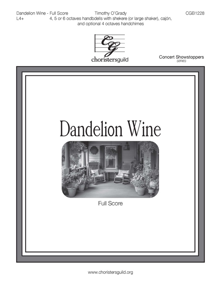 Dandelion Wine - Full Score