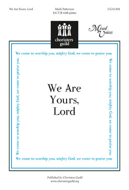 We Are Yours Lord (Accompaniment Track)