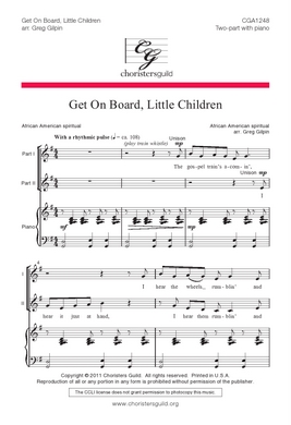 Get on Board, Little Children (Accompaniment Track)