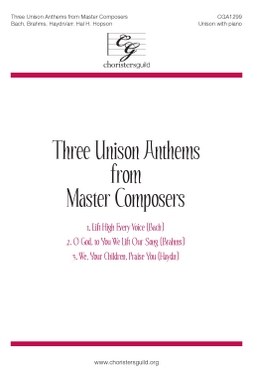 Three Unison Anthems (Accompaniment Track)