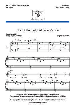 Star of the East, Bethlehem's Star (Accompaniment Track)
