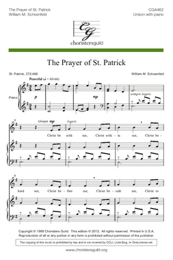 The Prayer of St. Patrick (Accompaniment Track)