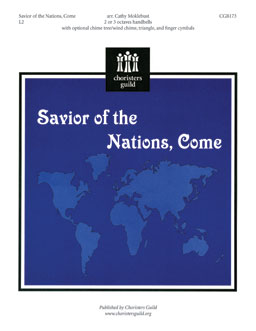 Savior of the Nations, Come (2 or 3 octaves)