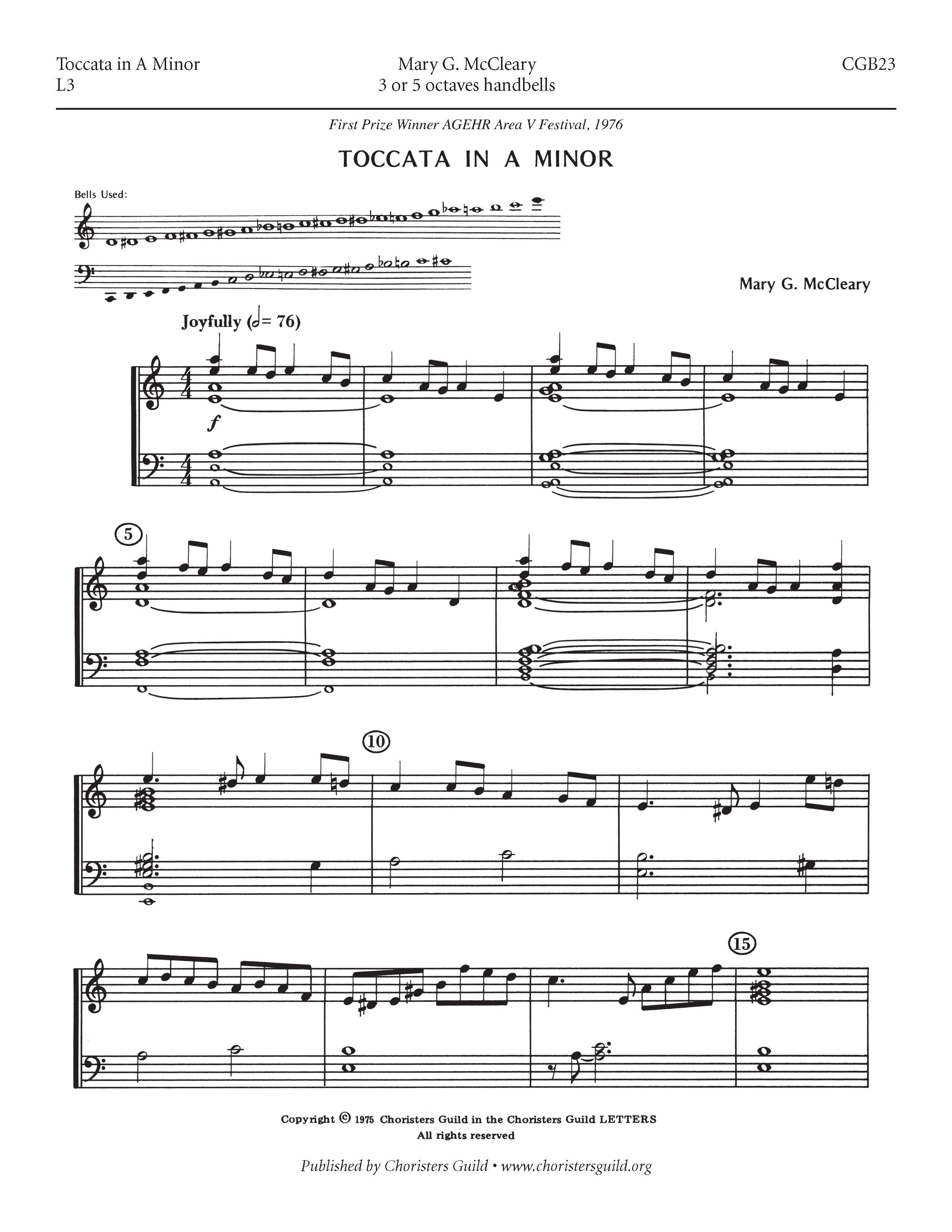 Toccata in A Minor