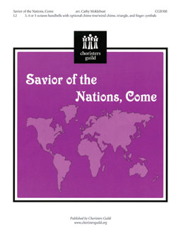 Savior of the Nations, Come (3, 4 or 5 octaves)