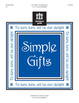 Simple Gifts (2 or 3 octaves)