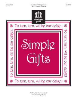 Simple Gifts (3, 4 or 5 octaves)