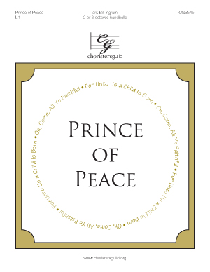 Prince of Peace (2 or 3 octaves)