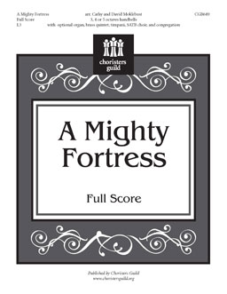 A Mighty Fortress - Full Score