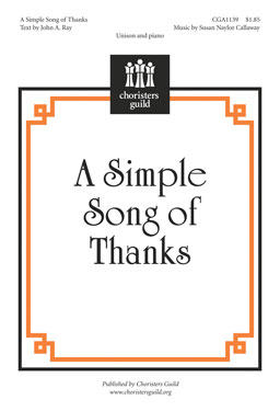 A Simple Song of Thanks