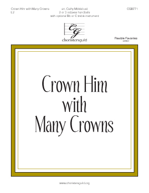 Crown Him with Many Crowns (2 or 3 octaves)