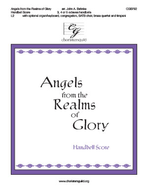 Angels from the Realms of Glory - Handbell Score