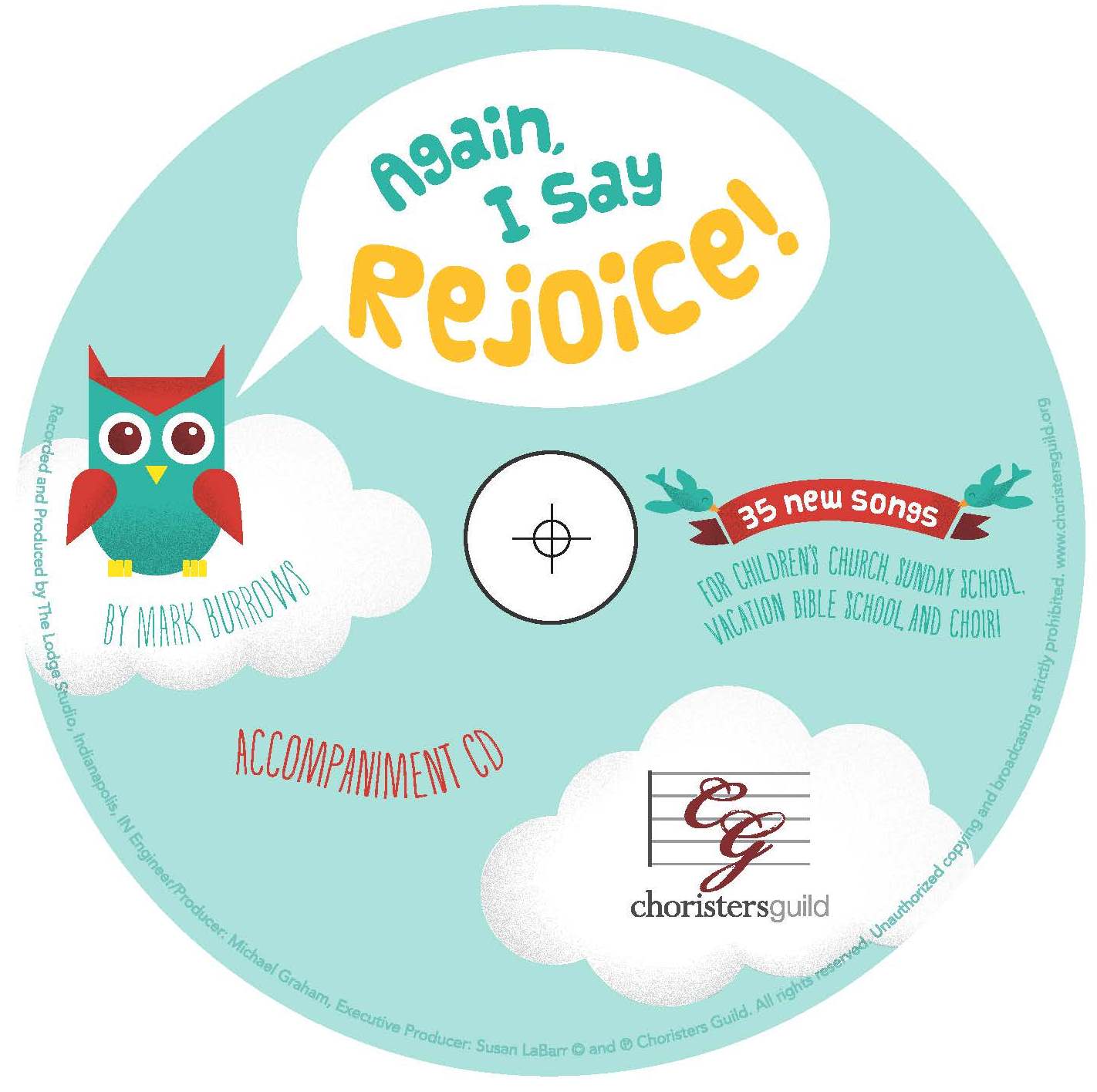 Again, I Say Rejoice! (Accompaniment CD)