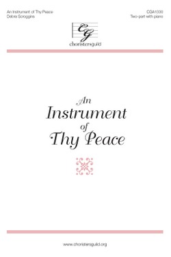 An Instrument of Thy Peace (treble)