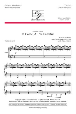 O Come, All Ye Faithful