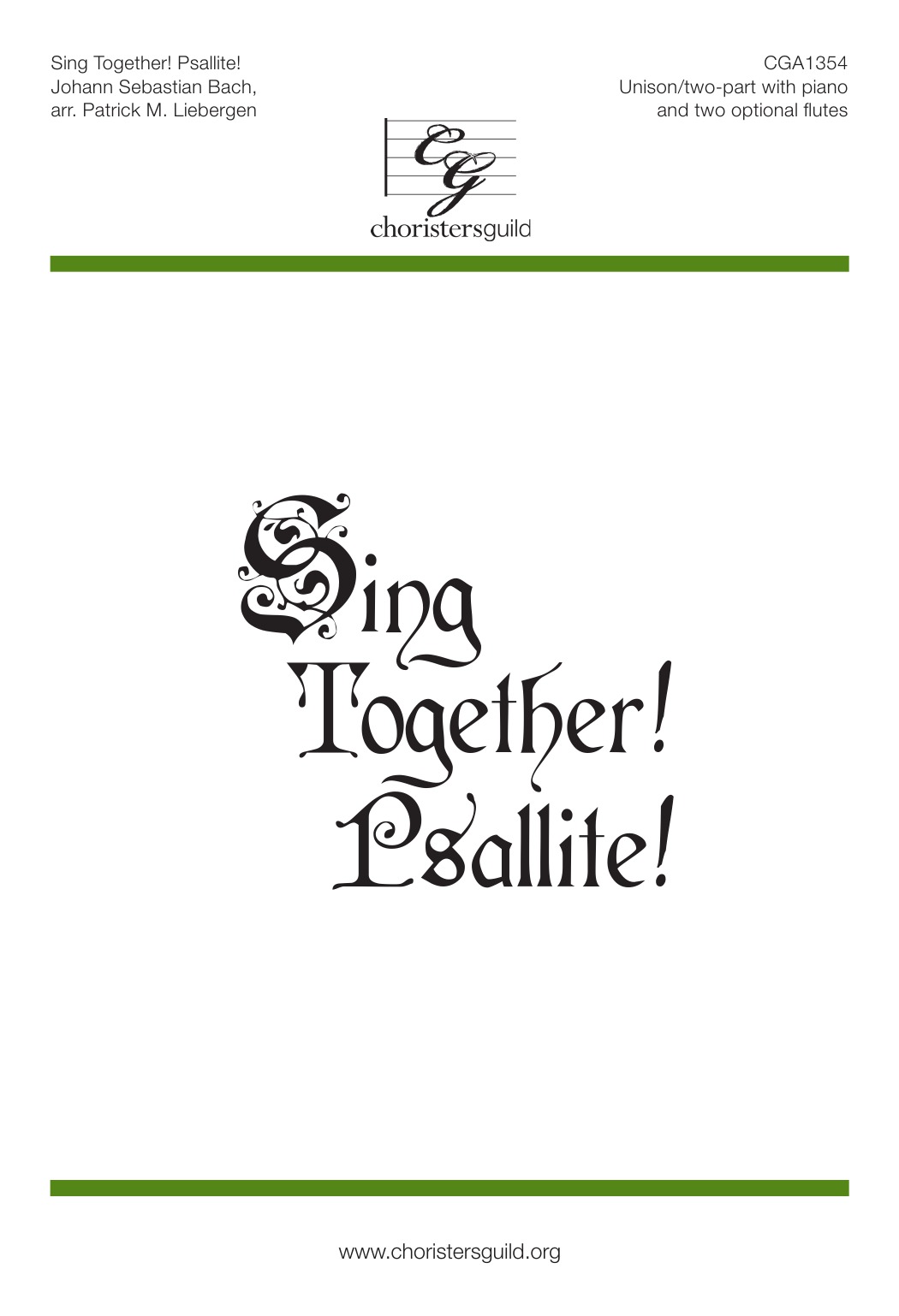 Sing Together! Psallite!