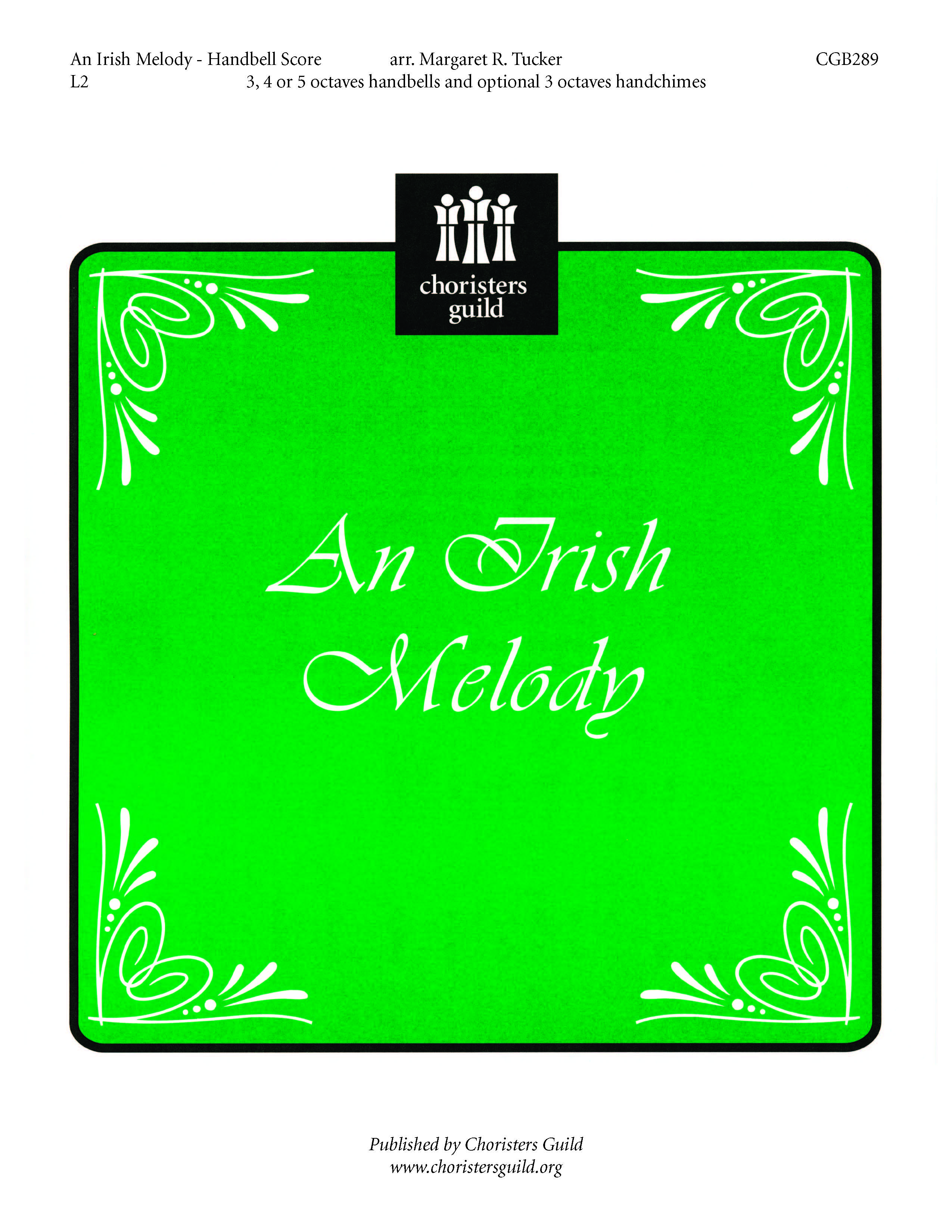 An Irish Melody (Handbell Score)