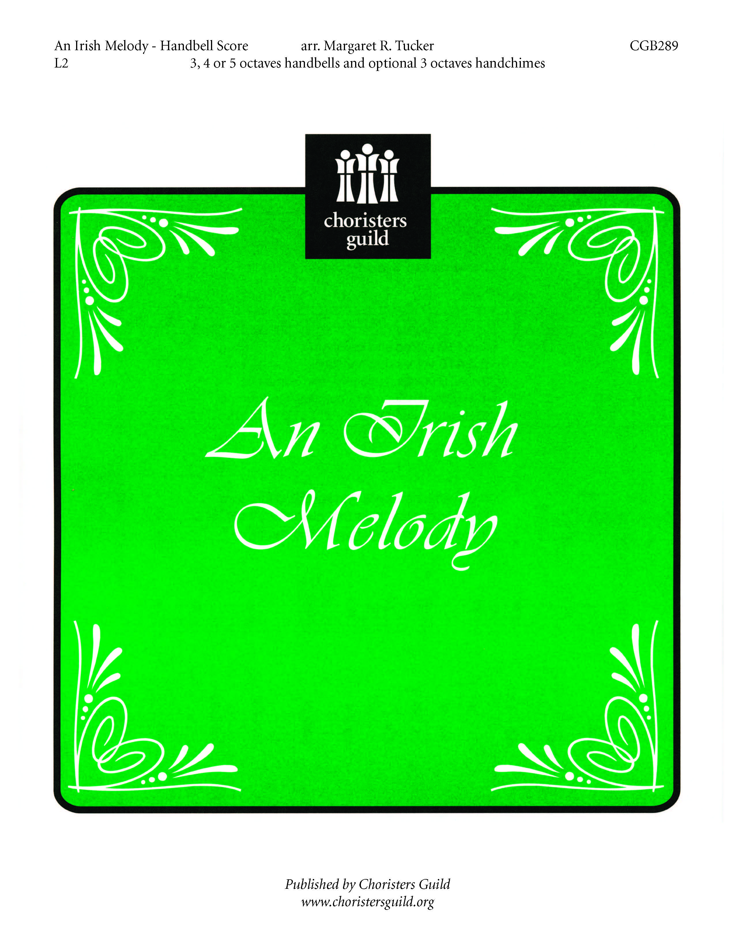 An Irish Melody (Handbell Score)