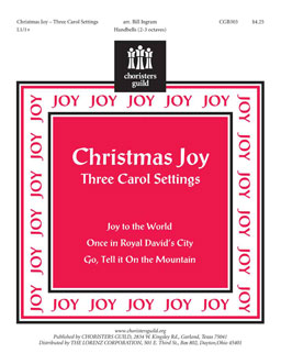 Christmas Joy: Three Carol Settings