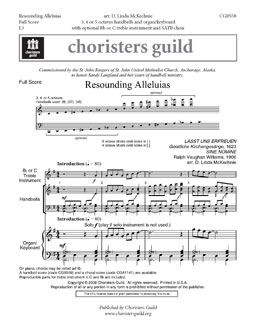 Resounding Alleluias (Full Score)