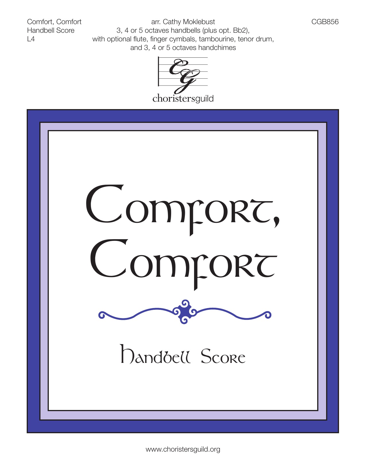 Comfort, Comfort - Handbell Score