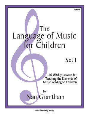 The Language of Music for Children Set I Book