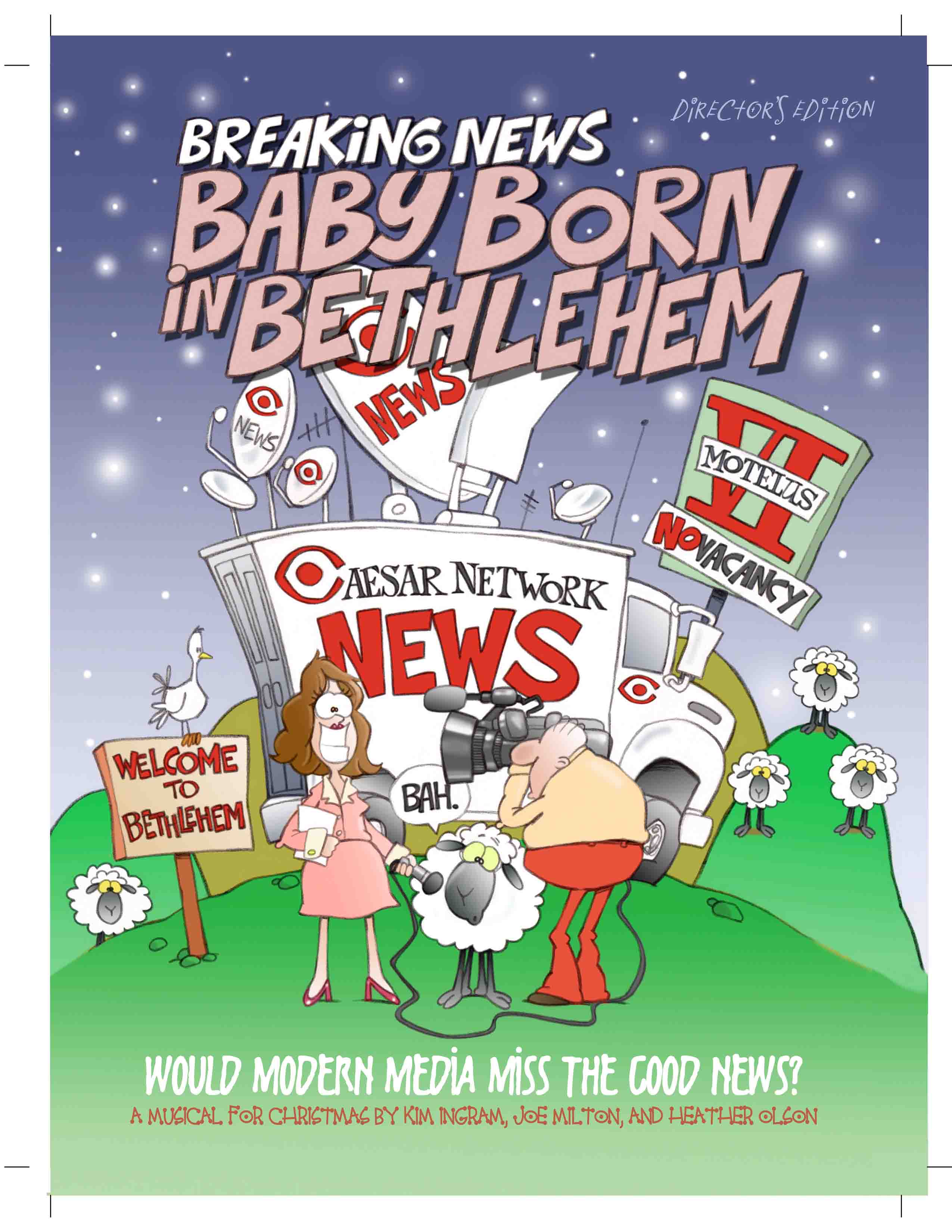 Breaking News! Baby Born in Bethlehem - Singer's Edition