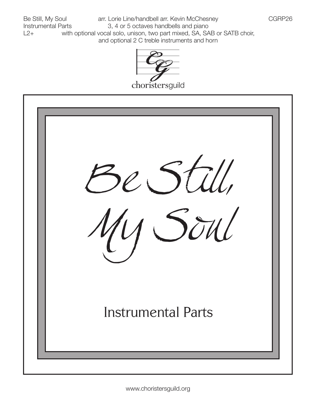 Be Still, My Soul - Instrumental Parts