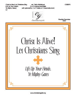 Christ is Alive! Let Christians Sing! (2 or 3 octaves)