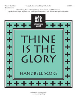 Thine Is the Glory (Handbell Score)
