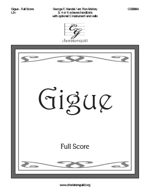 Gigue - Full Score