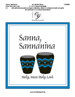 Sanna, Sannanina (Holy, Most Holy Lord) (3, 4 or 5 octaves)