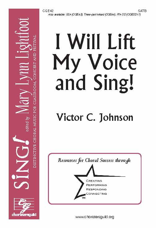 I Will Lift My Voice and Sing! (Accompaniment CD)