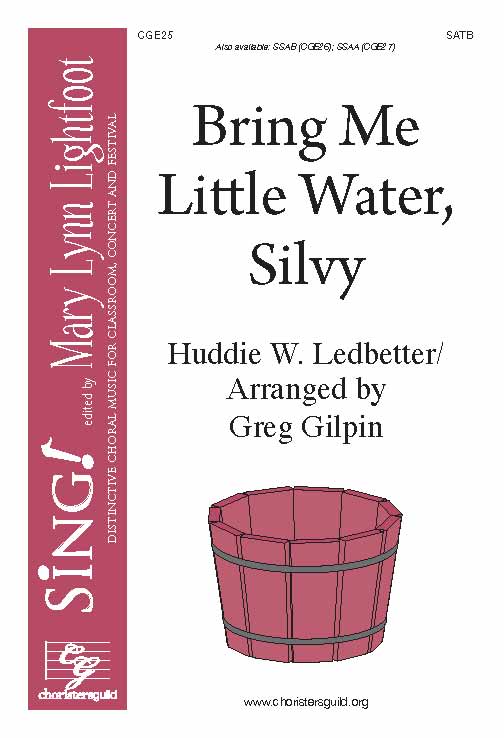 Bring Me Little Water, Silvy (SATB a cappella with Opt. Percussion)