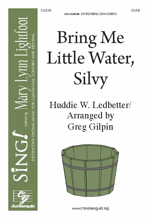 Bring Me Little Water, Silvy (SSAB a cappella with Opt. Percussion)